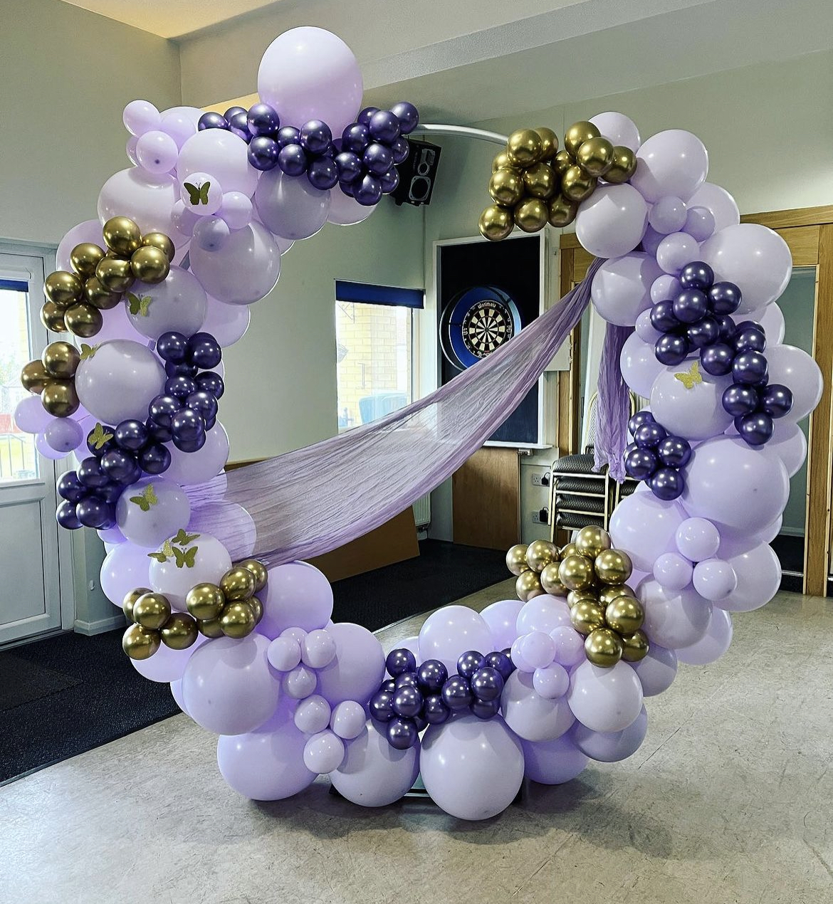 Balloon hoop
